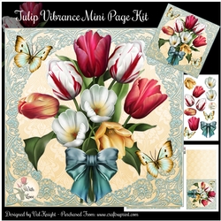 Tulip Vibrance Mini Page Kit