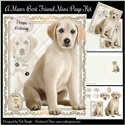 A Mans Best Friend Mini Page Kit