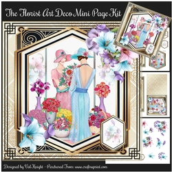 The Florist Art Deco Mini Page Kit