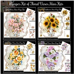 Bumper Kit of Floral Vases Mini Kits