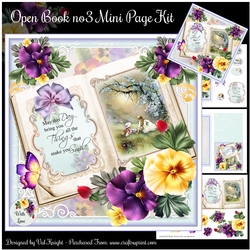Open Book no3 Mini Page Kit