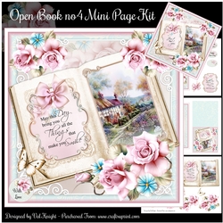 Open Book no4 Mini Page Kit