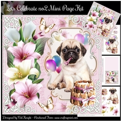 Lets Celebrate no2 Mini Page Kit