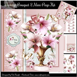 Vintage Bouquet no2 Mini Page Kit