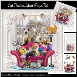 Cat Frolics Mini Page Kit