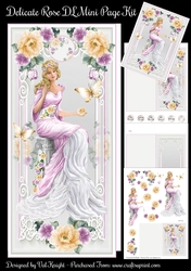 Delicate Rose DL Mini Page Kit 