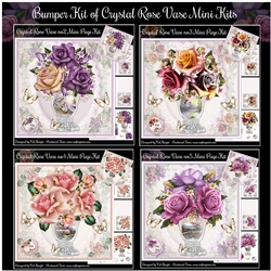 Bumper Kit of Crystal Rose Vase Mini Page Kits