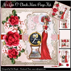 Its Gin O Clock Mini Page Kit