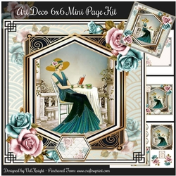 Art Deco 6x6 Mini Page Kit