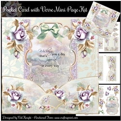Pocket Card with Verse Mini Page Kit
