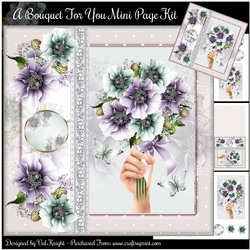 A Bouquet For You Mini Page Kit