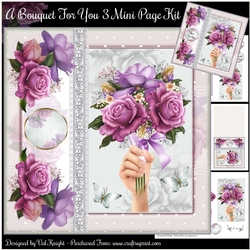 A Bouquet For You no3 Mini Page Kit