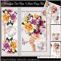 A Bouquet For You no4 Mini Page Kit
