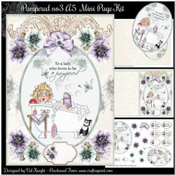 Pampered no3 A5 Mini Page Kit