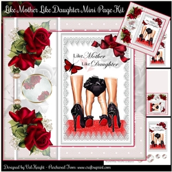 Like Mother Like Daughter Mini Page Kit