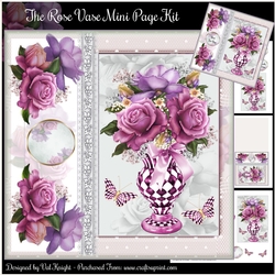 The Rose Vase Mini Page Kit