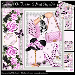 Spotlight On Fashion 2 Mini Page Kit