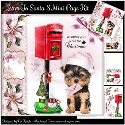 Letter To Santa 3 Mini Page Kit