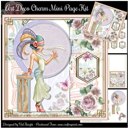 Art Deco Charm Mini Page Kit