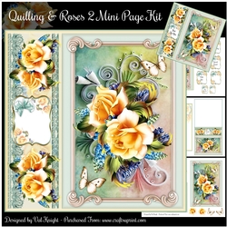 Quilling & Roses 2 Mini Page Kit