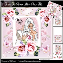 Time To Relax Mini Page Kit
