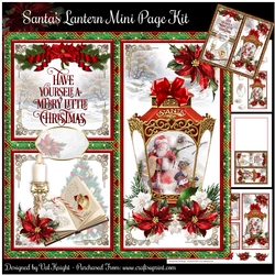 Santas Lantern Mini Page Kit
