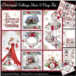 Christmas Collage 2 Mini Page Kit 