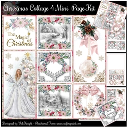 Christmas Collage 4 Mini Page Kit