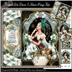 Festive Art Deco 5 Mini Page Kit