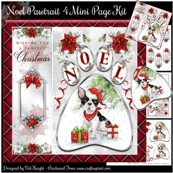 Noel Pawtrait 4 Mini Page Kit