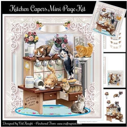 Kitchen Capers Mini Page Kit
