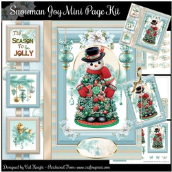 Snowman Joy Mini Page Kit   