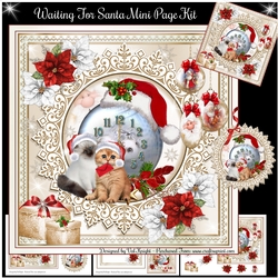 Waiting For Santa Mini Page Kit