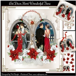 Art Deco Most Wonderful Time Of The Year