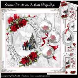 Scenic Christmas 2 Mini Page Kit