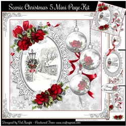Scenic Christmas 5 Mini Page Kit