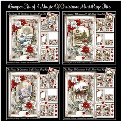 Bumper Kit of 4 Magic Of Christmas A5 Mini Page Kits