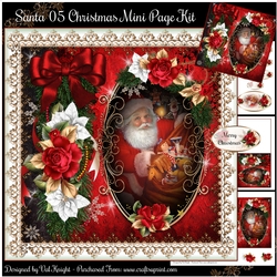 Santa 05 Christmas Mini Page Kit