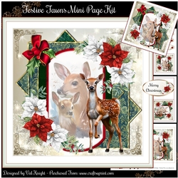 Festive Fawns Mini Page Kit