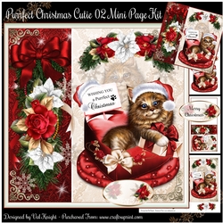 Purrfect Christmas Cutie 02 Mini Page Kit