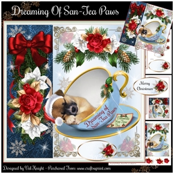 Dreaming Of San-Tea Paws Mini Page Kit