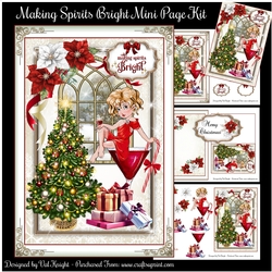 Making Spirits Bright A5 Mini Page Kit