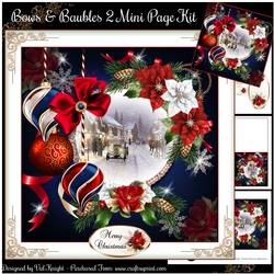 Bows & Baubles 02 Mini Page Kit