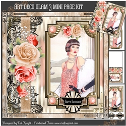 Art Deco Glam 03 Mini Page Kit