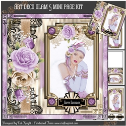 Art Deco Glam 05 Mini Page Kit