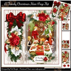 A Family Christmas Mini Page Kit