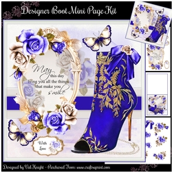 Designer Boot Mini Page Kit