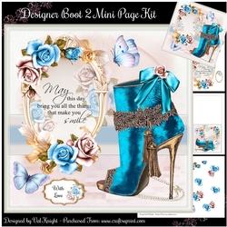 Designer Boot 2 Mini Page Kit