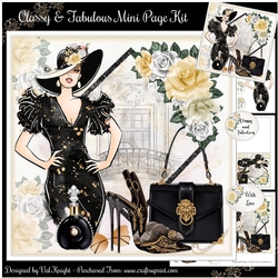 Classy & Fabulous Mini Page Kit
