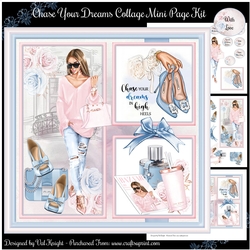 Chase Your Dreams Collage Mini Page Kit